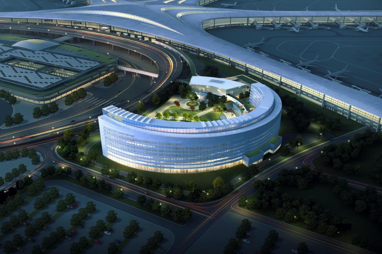 Grand Barony Qingdao Airport Hotel Buitenkant foto