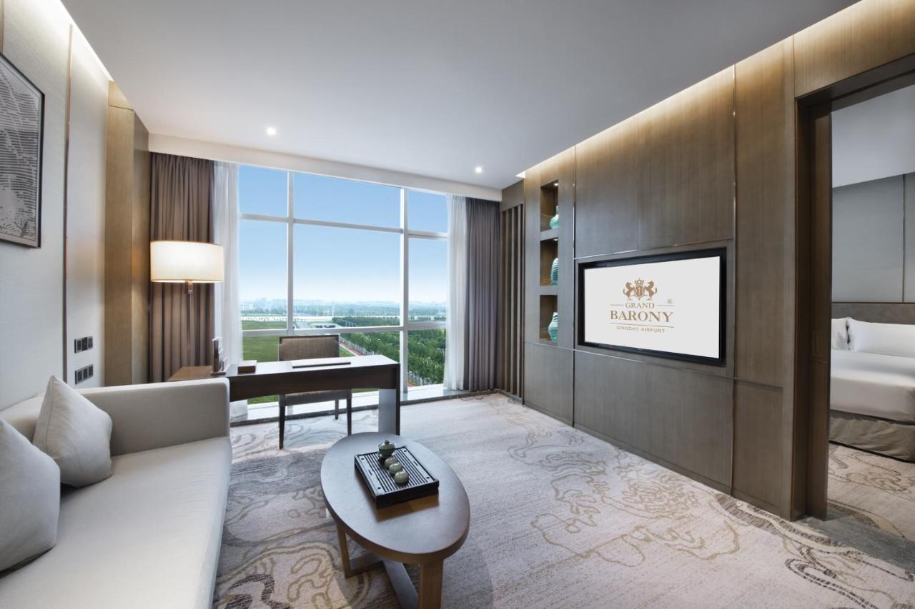 Grand Barony Qingdao Airport Hotel Buitenkant foto