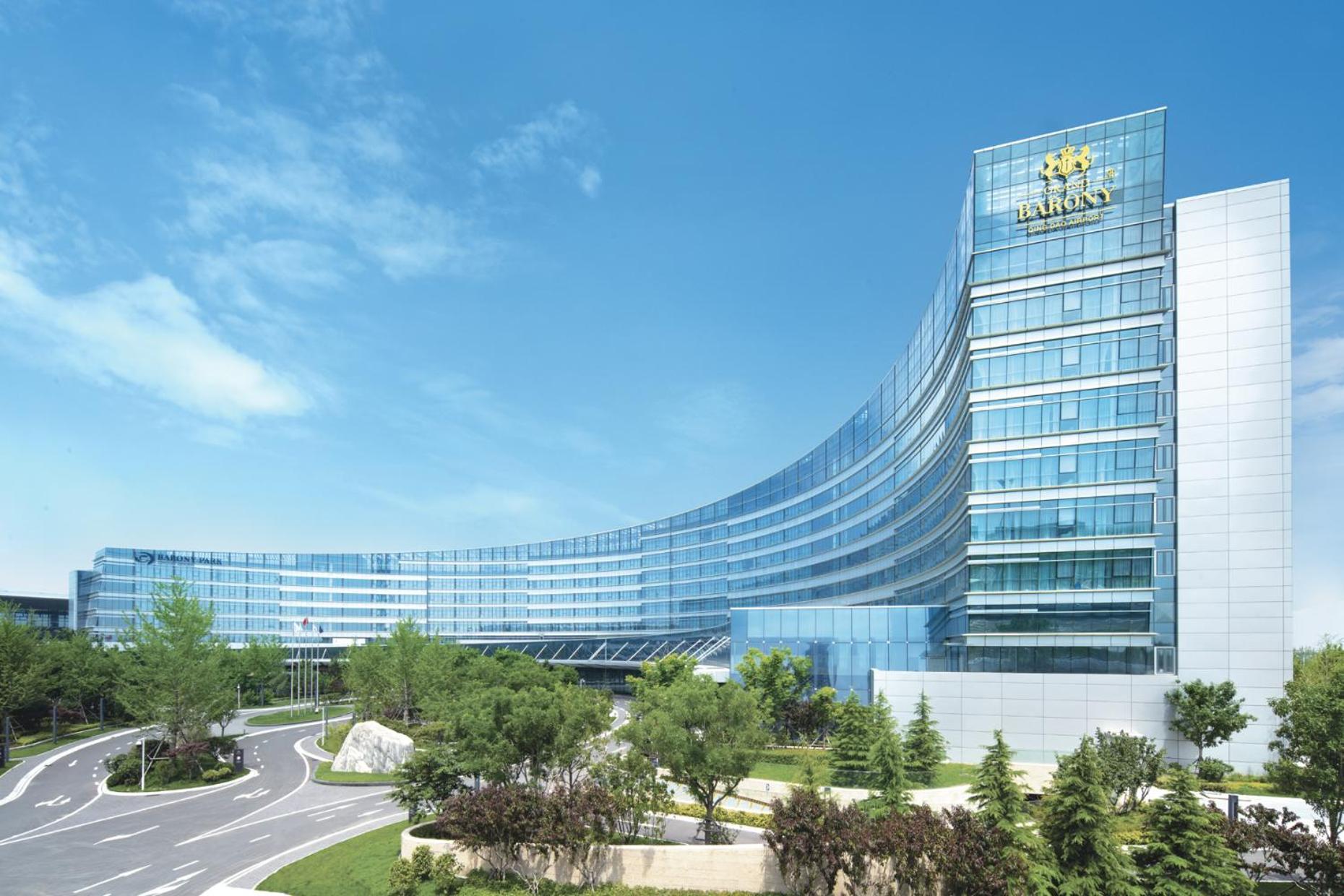 Grand Barony Qingdao Airport Hotel Buitenkant foto