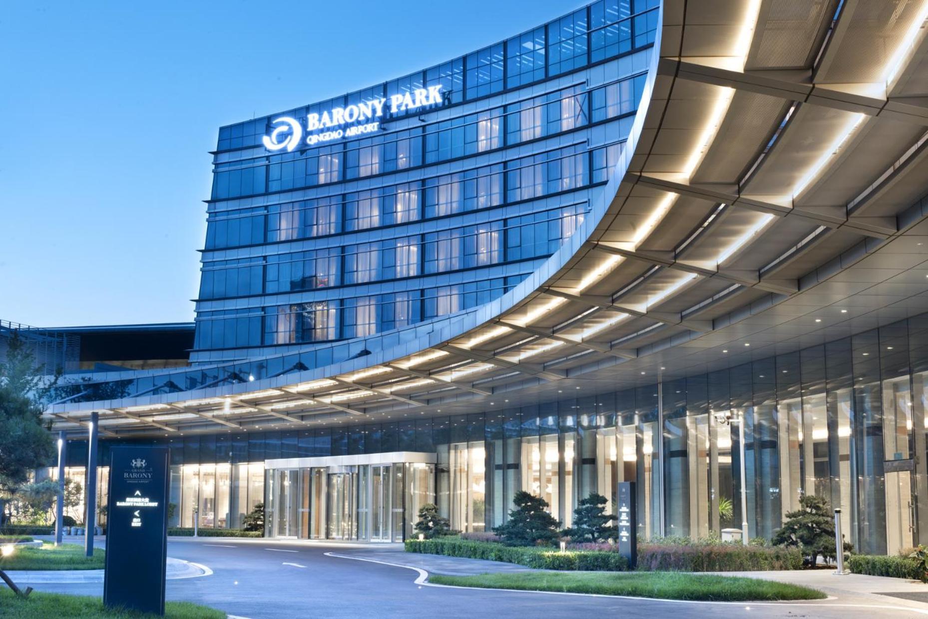 Grand Barony Qingdao Airport Hotel Buitenkant foto